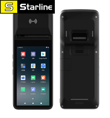4G Android 11 POS PDA Terminal Портативний термочоковий 58-міліметровий комерційний принтер All In One Point