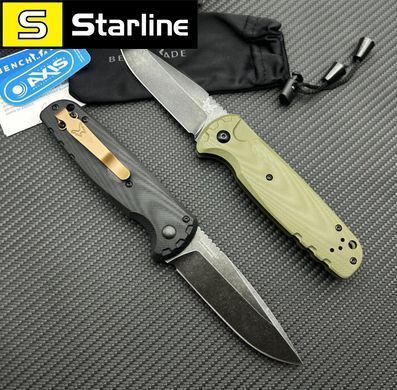 Автоматичний складаний ніж Benchmade CLA (Composite Lite Auto) 8.6 см 4300BK сталь CPM MagnaCut, США