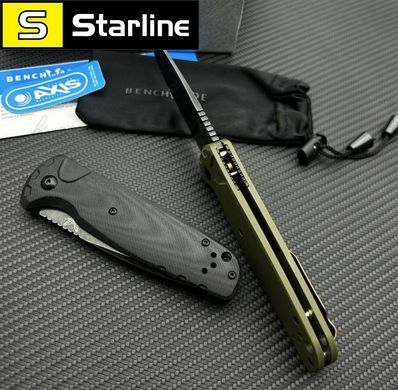 Автоматичний складаний ніж Benchmade CLA (Composite Lite Auto) 8.6 см 4300BK сталь CPM MagnaCut, США