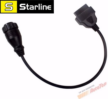 Переходник с OBD2 16pin мама на Mercedes Sprinter VW LT 14pin папа