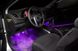 Світлодіодна LED-підсвітка в салон автомобіля на пульті керування 12 діодів (8 кольорів) мерехтить у такт музики!