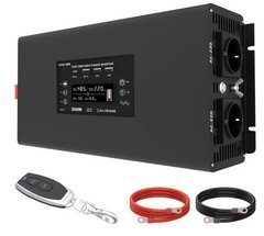 Инвертор чистый синус DATOUBOSS DN-03 2000W (4000W) DC24V AC220V 50Hz с Пультом ДУ