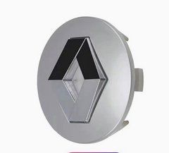 Ковпачки (заглушки) в диски Renault 4 шт./комплі 57/60 мм Сріблястий 60 мм