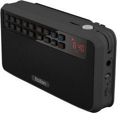 ROLTON E500 ЦІФРОВЕННЕ FM-РАДІО З МІКРОФОНОМ BLUETOOTH Чорний