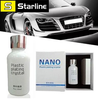 Пристрій пластику автомобіля нанопокриття" Plastics Plating Crystal" 30 ml