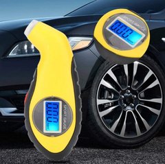 Цифровой манометр с подсветкой дисплея, шинный манометр для автомобиля, мотоцикла, велосипеда