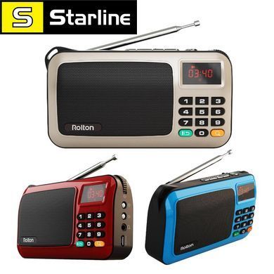 Радіоприймач Rolton W405 Export Edition з FM-радіо