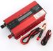 Перетворювач струму 1200W, інвертор KME 12 V — 220 V 1200 W LCD-дисплей USB Red модифікований інвертор