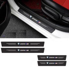 Пленка защитная на пороги авто черный карбон комплект 4 шт BMW