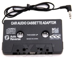 Касета, касета AUX Адаптер для автомобільного касетного плеєра авто MP3 WAV iPhone, Mp3, AUX