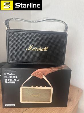 Колонка Marshall Kilburn III Black and Brass чорна