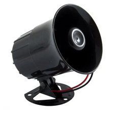 Сирена для сигнализации 15W 12V 1 TONE 110 Дц