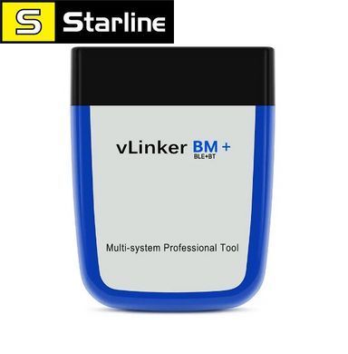 Автомобильный диагностический сканер для BMW Vgate VLinker BM+ Bluetooth 4.0 для Android/iOS