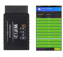 Автосканер ELM327 v1.5 OBD SCAN WI-FI iPhone/Android/Windows
