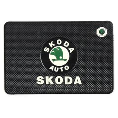 Нековзний силіконовий килимок із логотипом SKODA