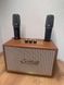 Ретро-колонка Marshall M72 с Bluetooth плюс 2 вокальные микрофона в комплекте Коричневый
