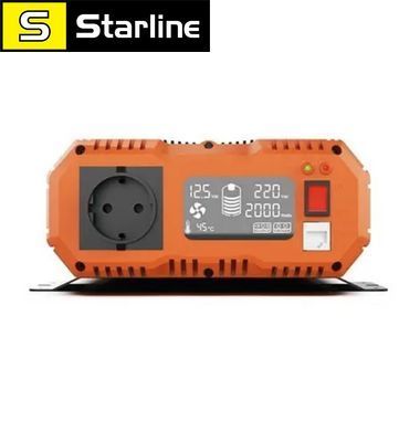Інвертор Fchao PSC -2000W 12 V ( Чиста синусоїда) синусоїдний перетворювач напруги 2000 Вт