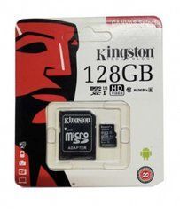 Kingston карта пам'яті 128 GB MicroSD HC1 для планшета смартфона + SD-adapter (SDHC/128GB)