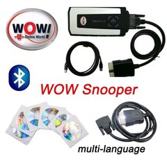 Автосканер WOW snooper 5.00.8 R2 RUSS Bluetooth VD TCS CDP Pro OBD2 сканер діагностики авто