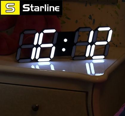 Настенные большие 3D светодиодные часы с пультом дистанционного управления 39*13 см