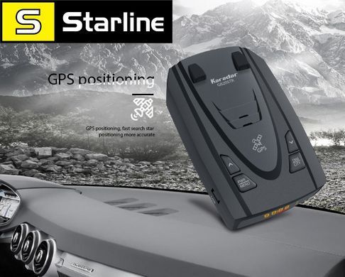 Антирадар Автомобильный радар детектор Karadar G-820STR GPS диапазон X/K/лазерный/стрелка голосовое оповещение