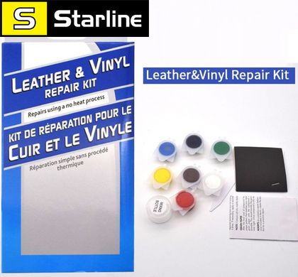 Рідка шкіра набір кольорових полімерів для ремонту шкіри та вінілу Leather and Vinyl