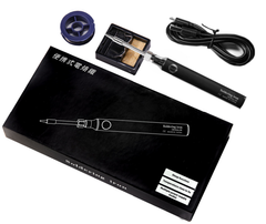 USB электрический паяльник низковольтный электрический паяльник портативный зарядка 5v черный