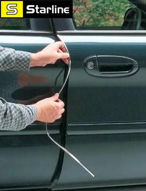 Защитная кромка,лента для защиты кромки автомобильной двери от сколов и царапин длинна 5 метров