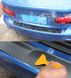 Захисна плівка на пороги авто Карбон 4D Тюнінг Захисна стрічка кузова порогів, багажника, комплект 5 штук