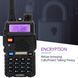 Рация Baofeng Walkie Talkie UV-5R 8W двухдиапазонная радиостанция VHF UHF FM портативный трансивер для охоты 16 км