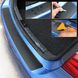 Защитная пленка на пороги авто Карбон 4D Тюнинг Защитная лента кузова порогов, багажника, комплект 5 штук