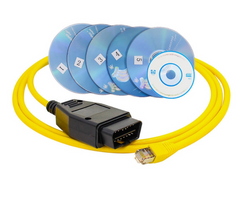 BMW ENET (Ethernet до OBD) адаптер E-SYS ICOM кодування для BMW серії F ENET кабель для BMW. 5 штук CD
