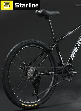 Горный велосипед RALEIGH с амортизацией, из алюминиевого сплава, гидравлические тормоза 33 скорости 27,5 дюймов (170-195 см)