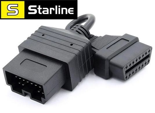 Переходник с OBD2 16pin на KIA 20pin