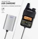 Мини-рация Baofeng BF-T1 UHF 400-470 МГц, портативная, 5 Вт, двухсторонняя радиостанция, 1500 мАч, 20 каналов