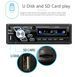 Автомагнітола 12 В AUX FM USB TF-карта кольорові кнопки OLED 1Din MP3-плеєр Bluetooth 4.2 гучний зв'язок + пульт на кермо