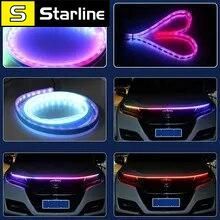 Светодиодная RGB подсветка капота 150 см, водонепроницаемая, универсальная с дистанционным управлением