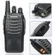 2 штуки Baofeng BF-88E Pro Walkie Talkie Беспроводная рация с возможностью копирования частоты, дальний диапазон UHF 400-470 МГц