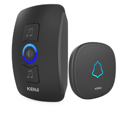 Smart дверной звонок Kerul M 525 беспроводной 1 ресивер 1 звонок цвет Черный