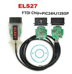 Автосканер діагностика ELS27 USB FORSCAN PIC24HJ128GP + FTDI Mircochip + програми