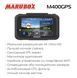 Автомобільний відеореєстратор з GPS-інформатором Marubox M400GPS 4K ultra HD