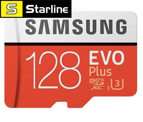 Картка пам'яті Samsung microSDXC 128 GB UHS-I U3 EVO Plus (MB-MC128GA/RU)