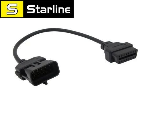 Переходник 10-PIN на OBD-2 16pin для диагностики Opel
