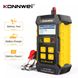 Konnwei KW510 зарядний пристрій АКБ + автомобільний акумуляторний тестер — Жовтий