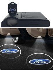 Бездротова підсвітка дверей із логотипом FORD-підсвітка на батарейках FORD
