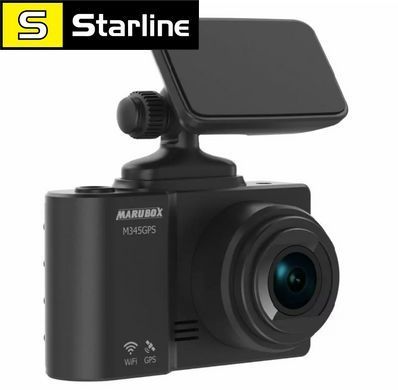 Marubox M345GPS Видеорегистратор с GPS-информатором, модулем Wi-Fi, магнитным креплением Made in Korea