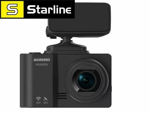 Marubox M345GPS Видеорегистратор с GPS-информатором, модулем Wi-Fi, магнитным креплением Made in Korea