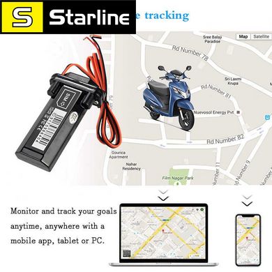 GPS-трекер ST-901 з вбудованим акумулятором, водонепроникний мінітрекер з GSM, застосунком і онлайн-ПО