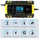 Foxsur Авто Зарядний пристрій для акумулятора 12 В 8 А 24 В 4 A розумна швидка зарядка, сенсорна панель
