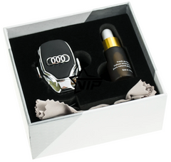 Автомобильные духи,средства ароматерапии парфюм со стойким ароматом в подарочной упаковке AUDI